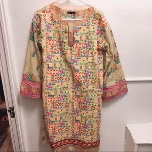 J. Pret Vintage Dress Straight line L